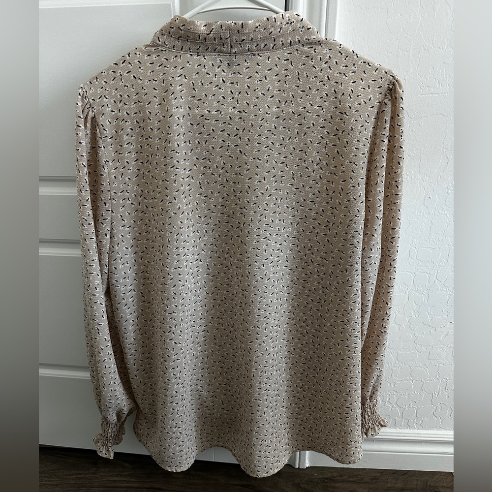 Adrianna Papell Wrap Blouse - Picture 3 of 4